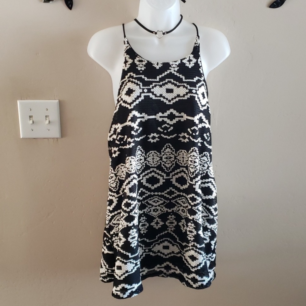 Staring at Stars Racerback Aztec dress